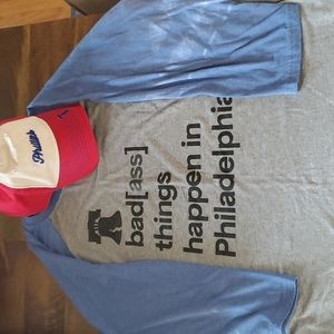 Philly hat and shirt